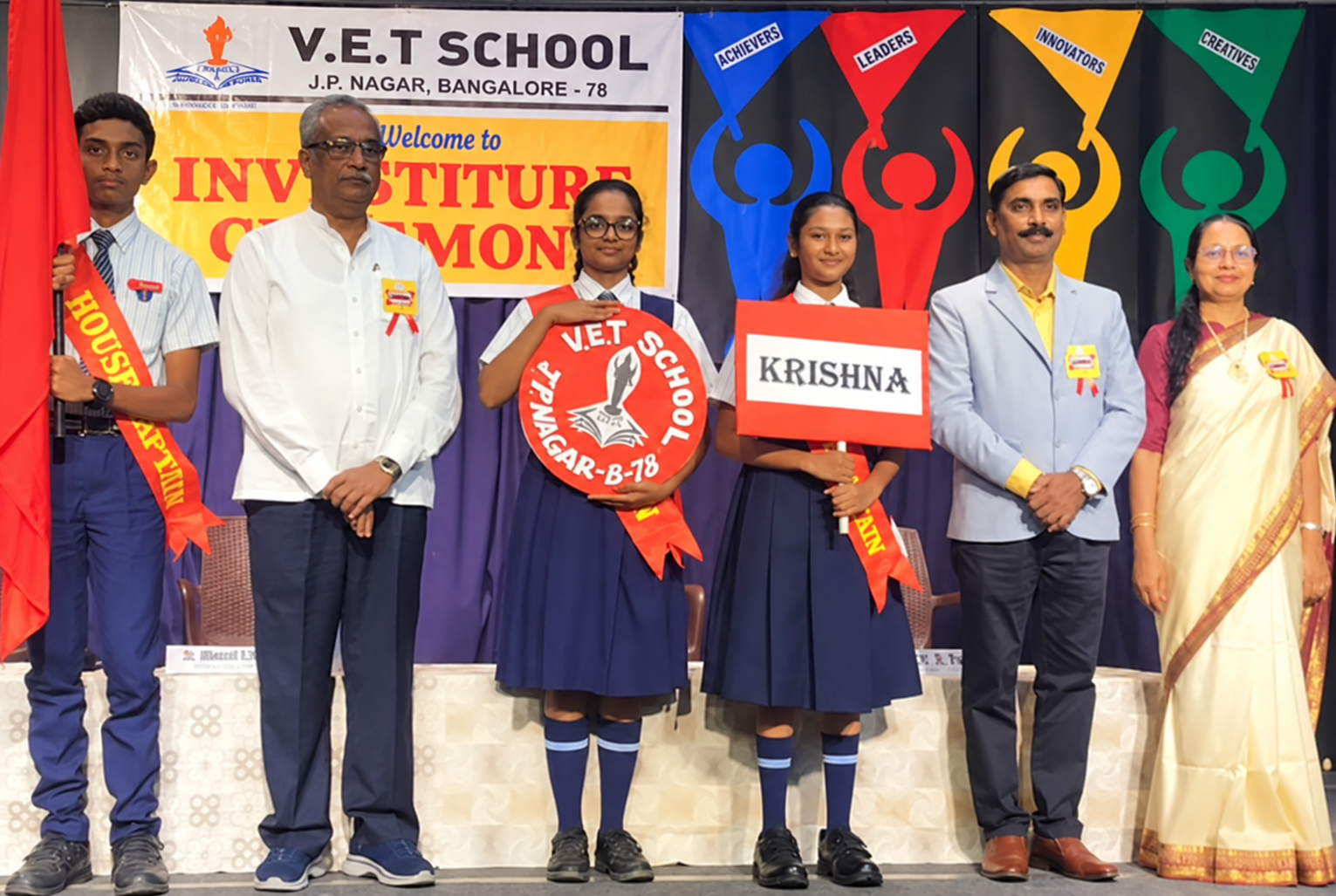 Students learning and collaborating at VET School JP Nagar