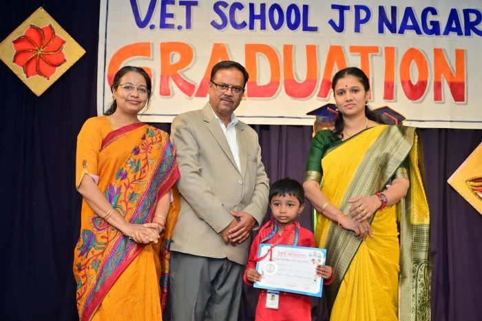 Nursery Graduation April 2024 at VET School JP Nagar
