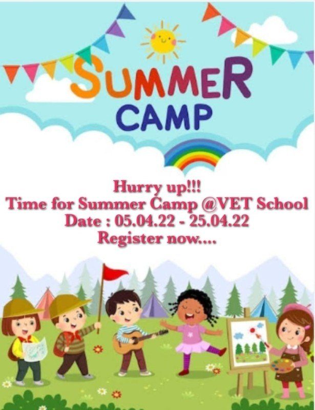Summer Camp 2022 at VET School JP Nagar