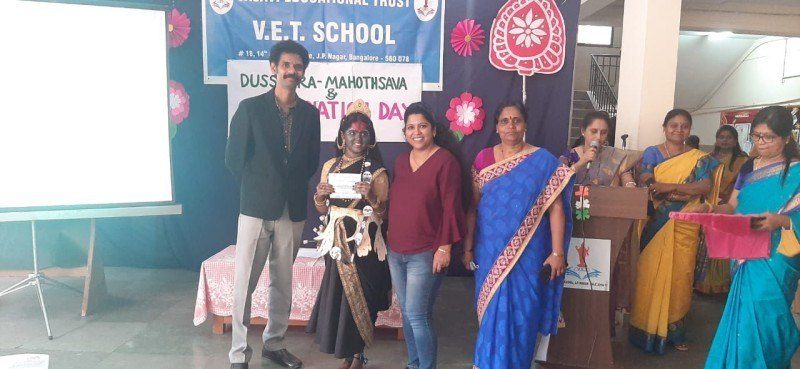Dussehra Mahotsava and Appreciation Day at VET School JP Nagar